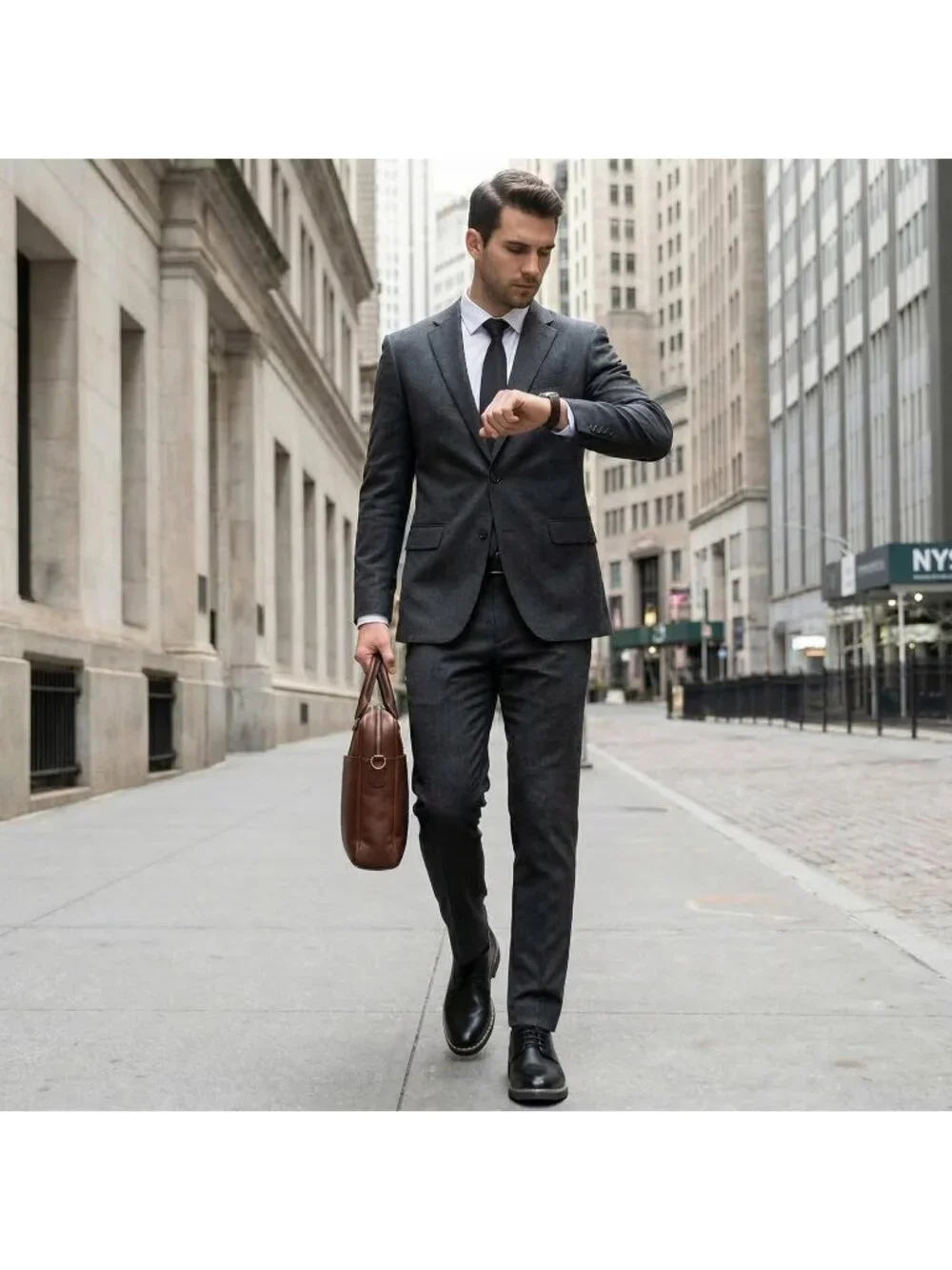 Men's Black Classic Cap Toe Lightweight Formal Oxford Wedding Dress Causal Shoes